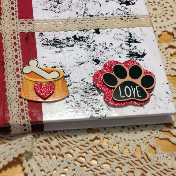 Doggie Lover's Handpainted Book Decor - Picture 3 of 6